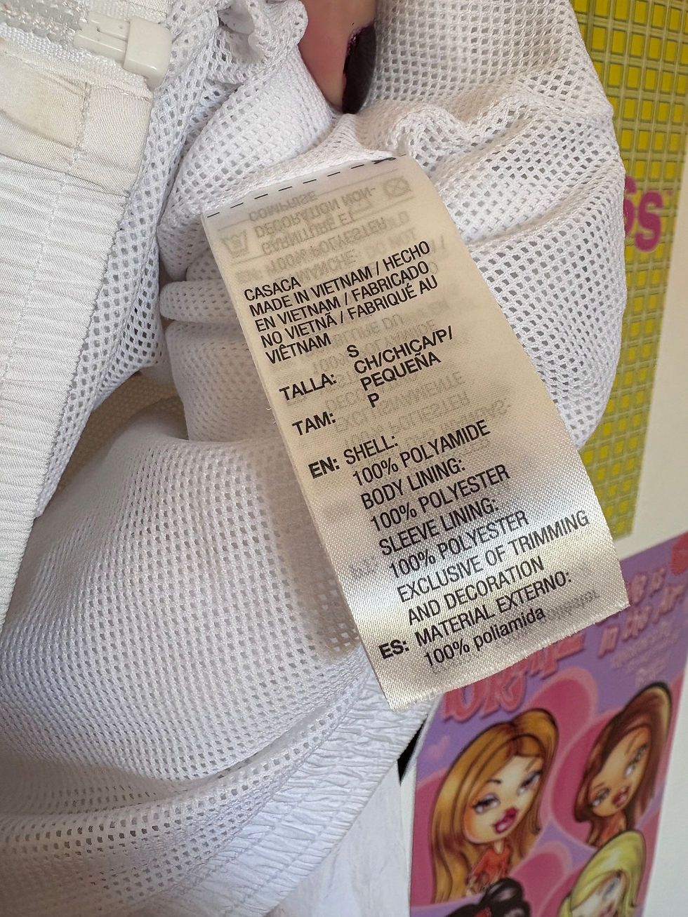 Miniatura: Jaqueta Cropped Adidas Teamgeist White