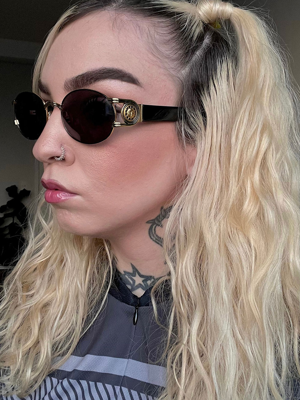 Miniatura: Oculos Sunsweet Gold Black