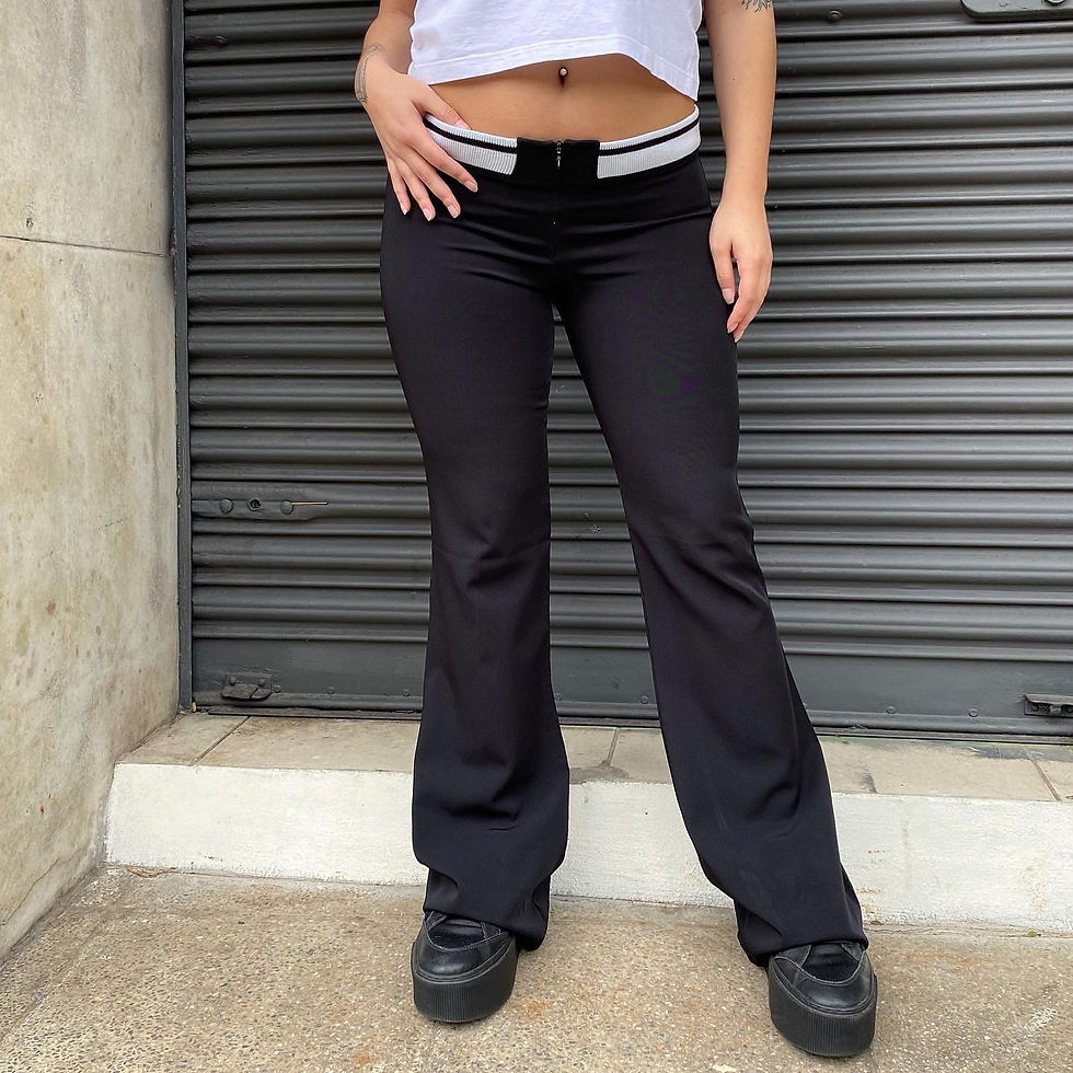 Miniatura: Calça Y2K Zíper