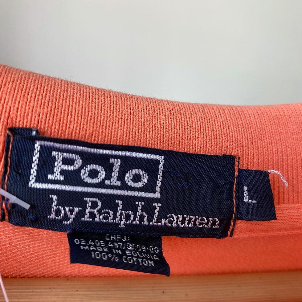 Miniatura: Camisa Polo R4lph L4uren Salmao