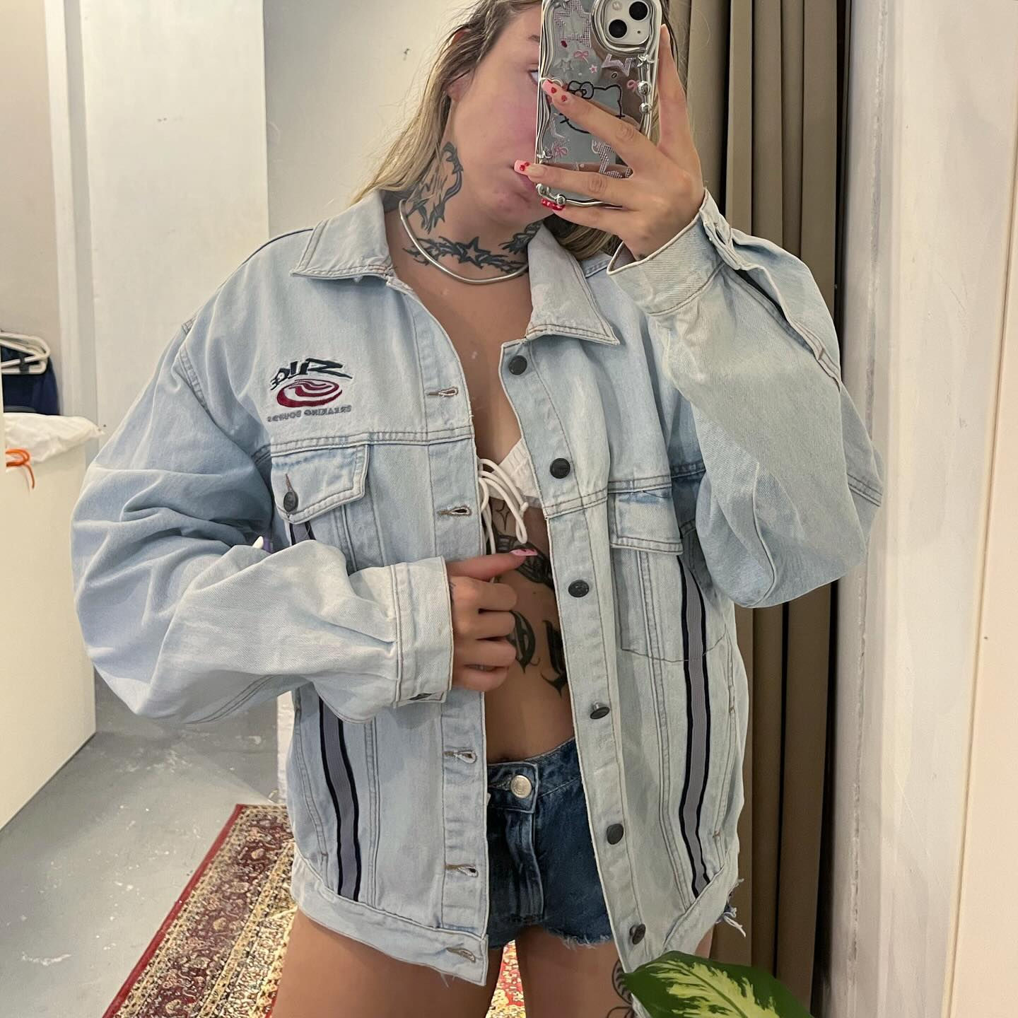 Jaqueta Jeans Oversized