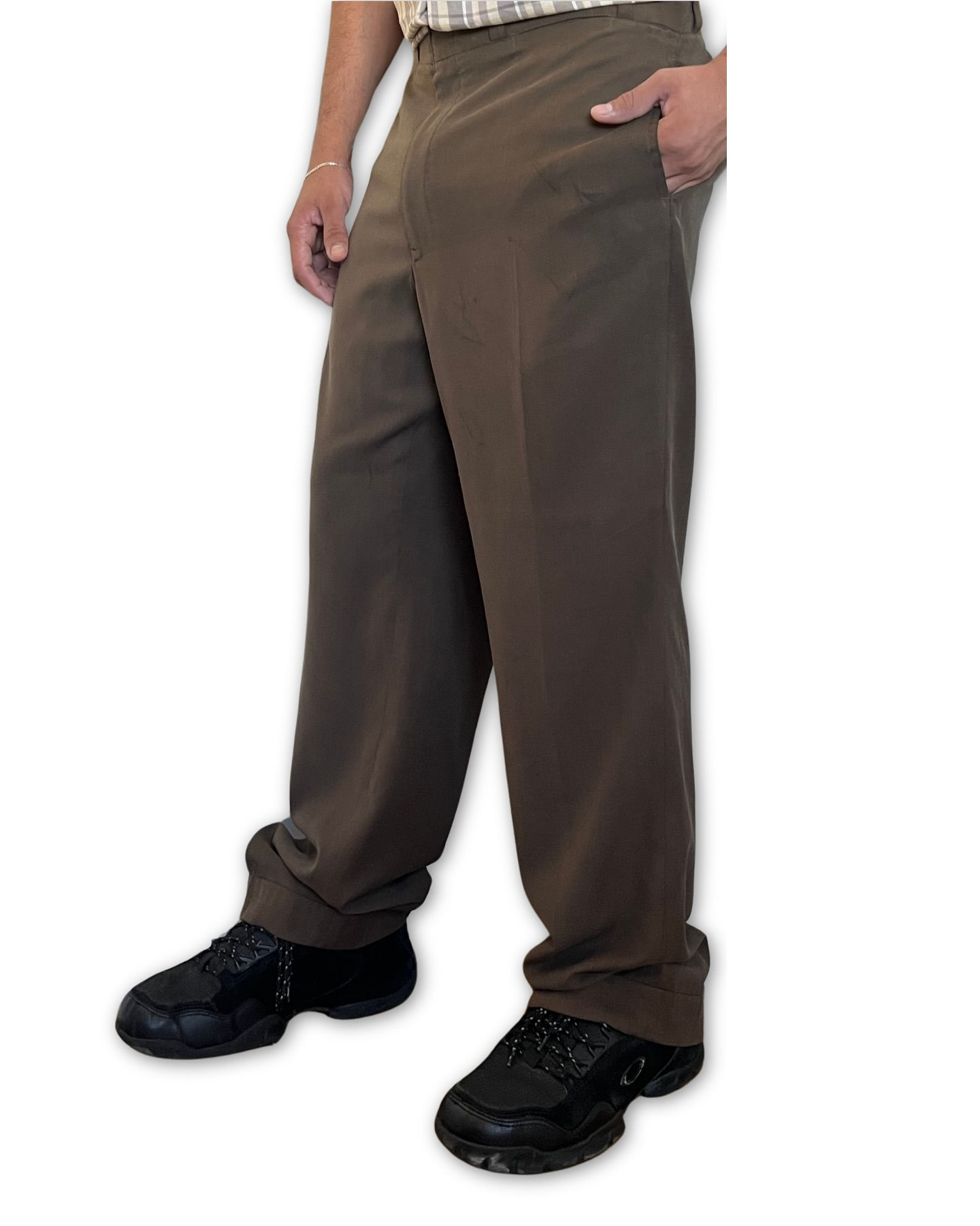 Calca Alfaitaria Marrom