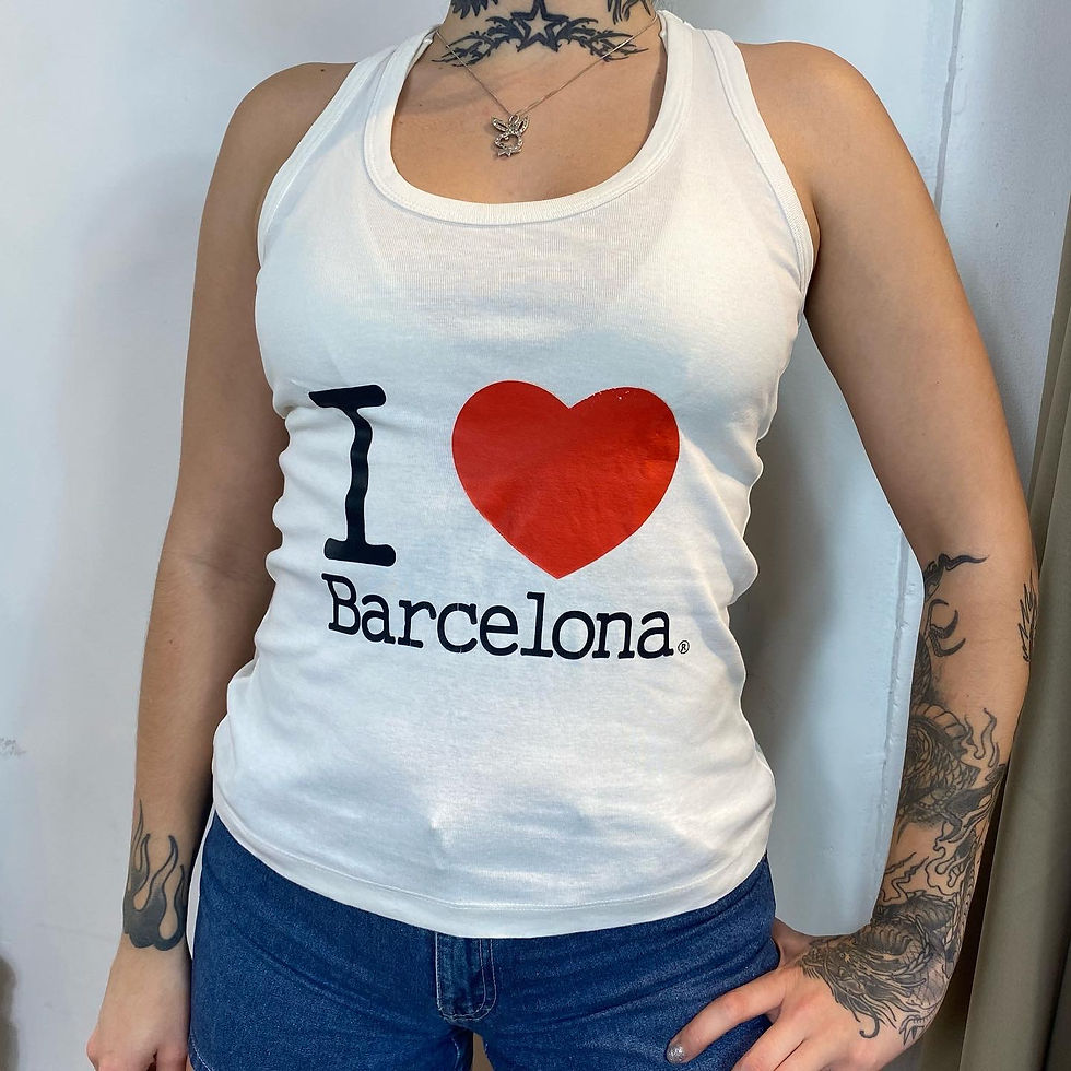 Miniatura: Blusa I Love Barcelona