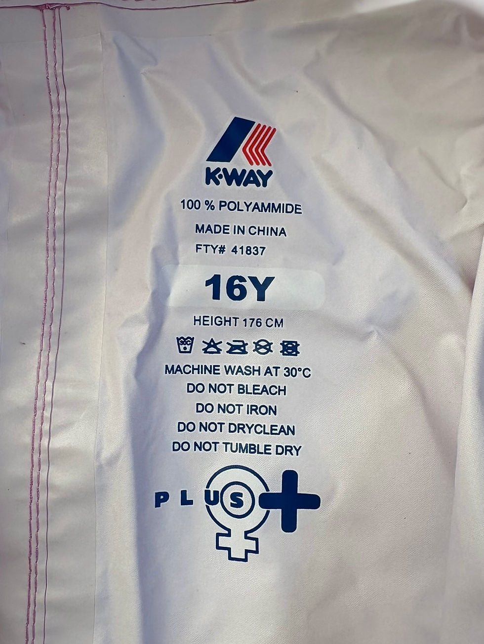 Miniatura: K-Way Eco Stretch Dot Impermeable Jacket