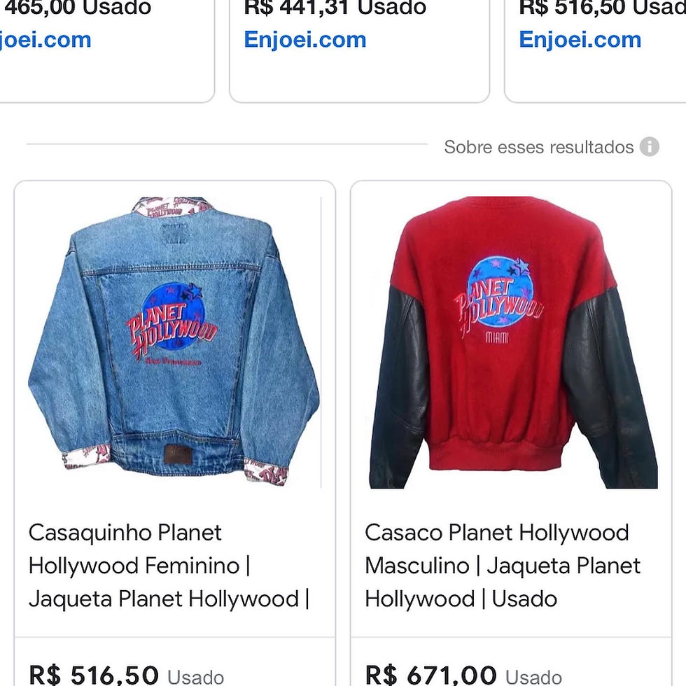 Miniatura: Jaqueta Jeans Planet Hollywood