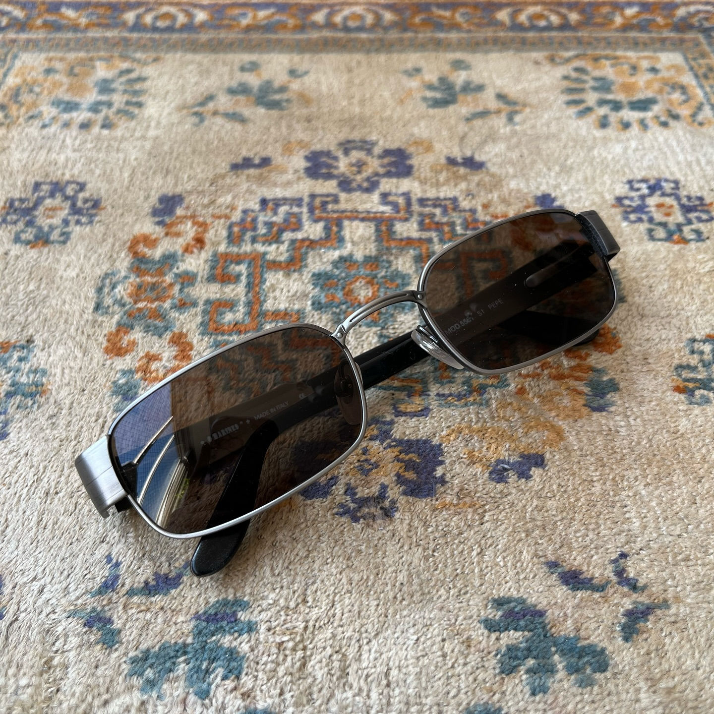 Oculos O. Marines Metal Silver