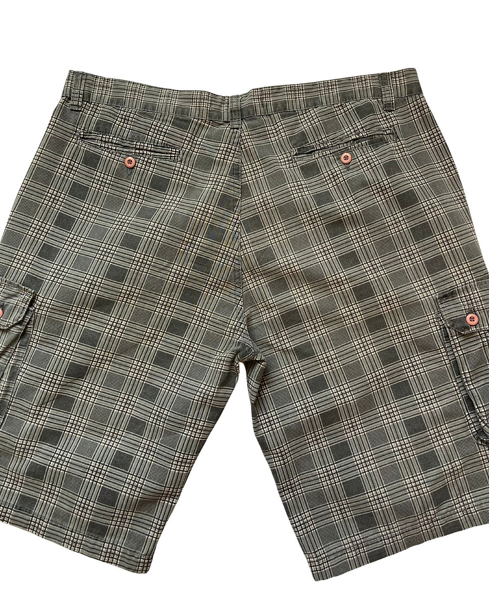 Miniatura: Bermuda Xadrez Blue Steel