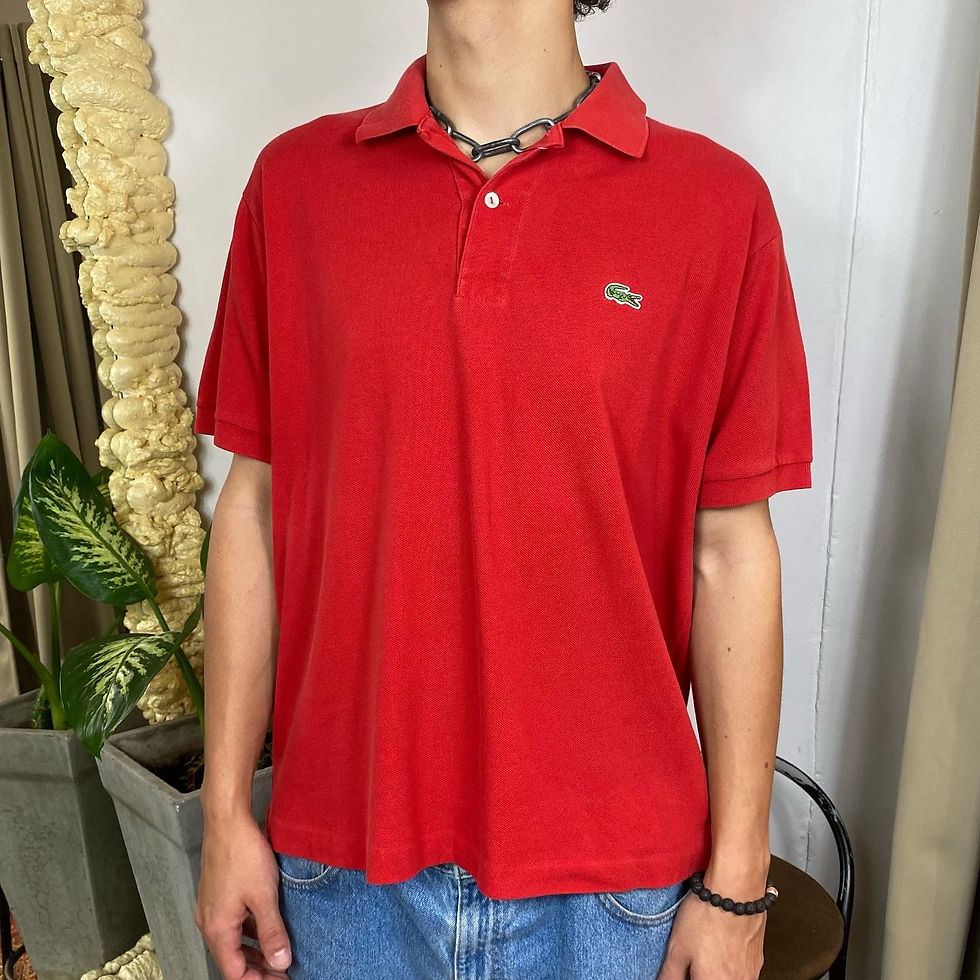 Miniatura: Camisa Polo LAC0STE Red