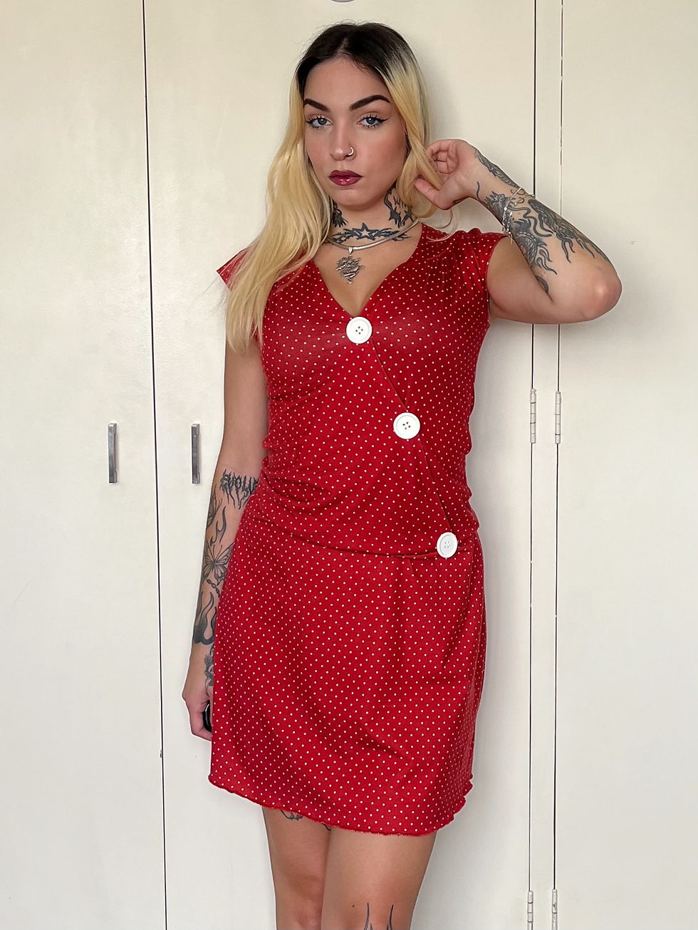 Miniatura: Vestido Vintage Poá