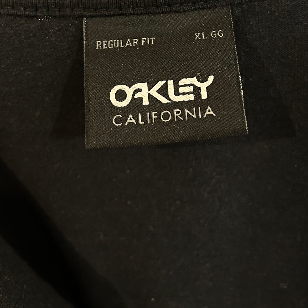 Miniatura: Camiseta 0akley Tempestas Sum (Brilha no escuro)