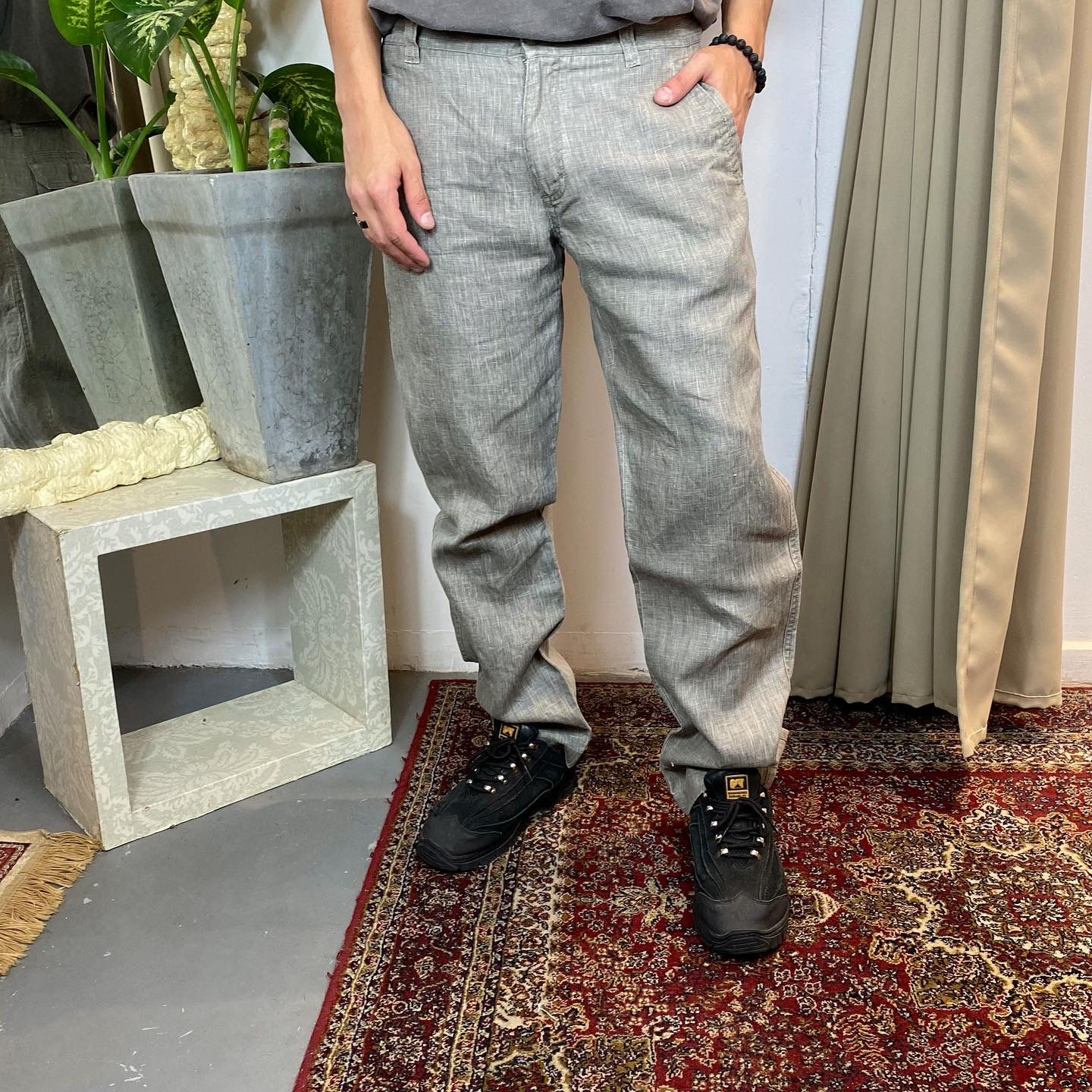 Calça Zara Linho