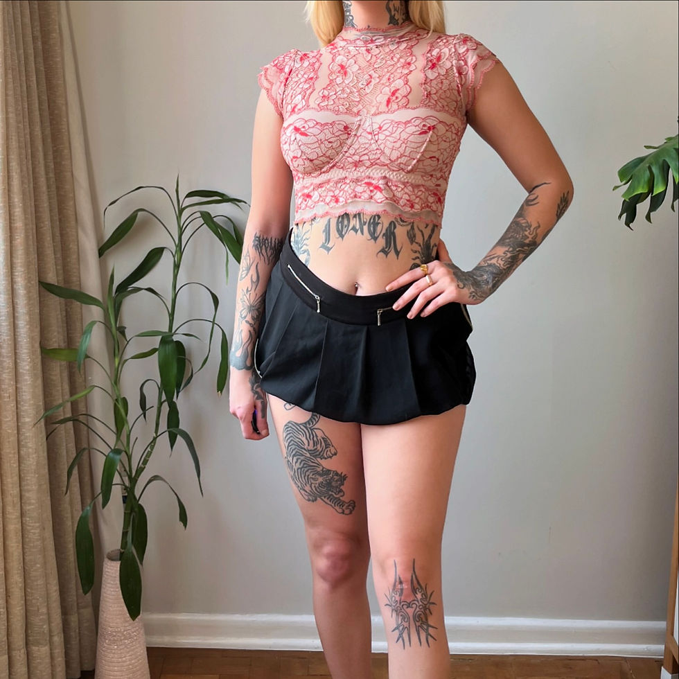 Miniatura: Cropped Renda Nude