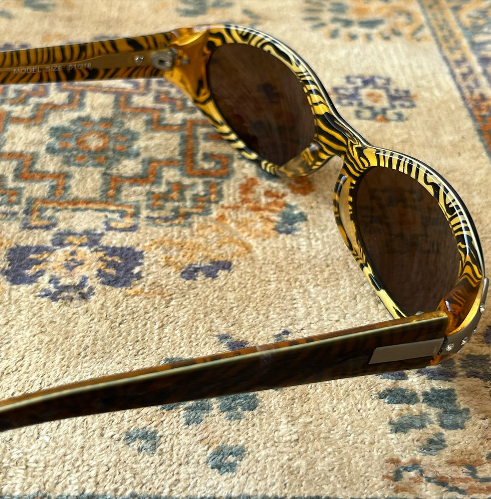 Miniatura: Oculos Vintage Tiger Print