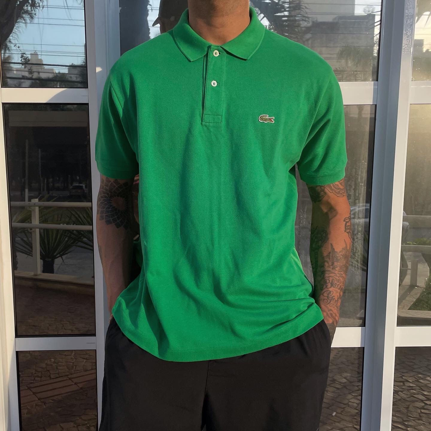 Camisa Polo LAC0STE Classic Fit