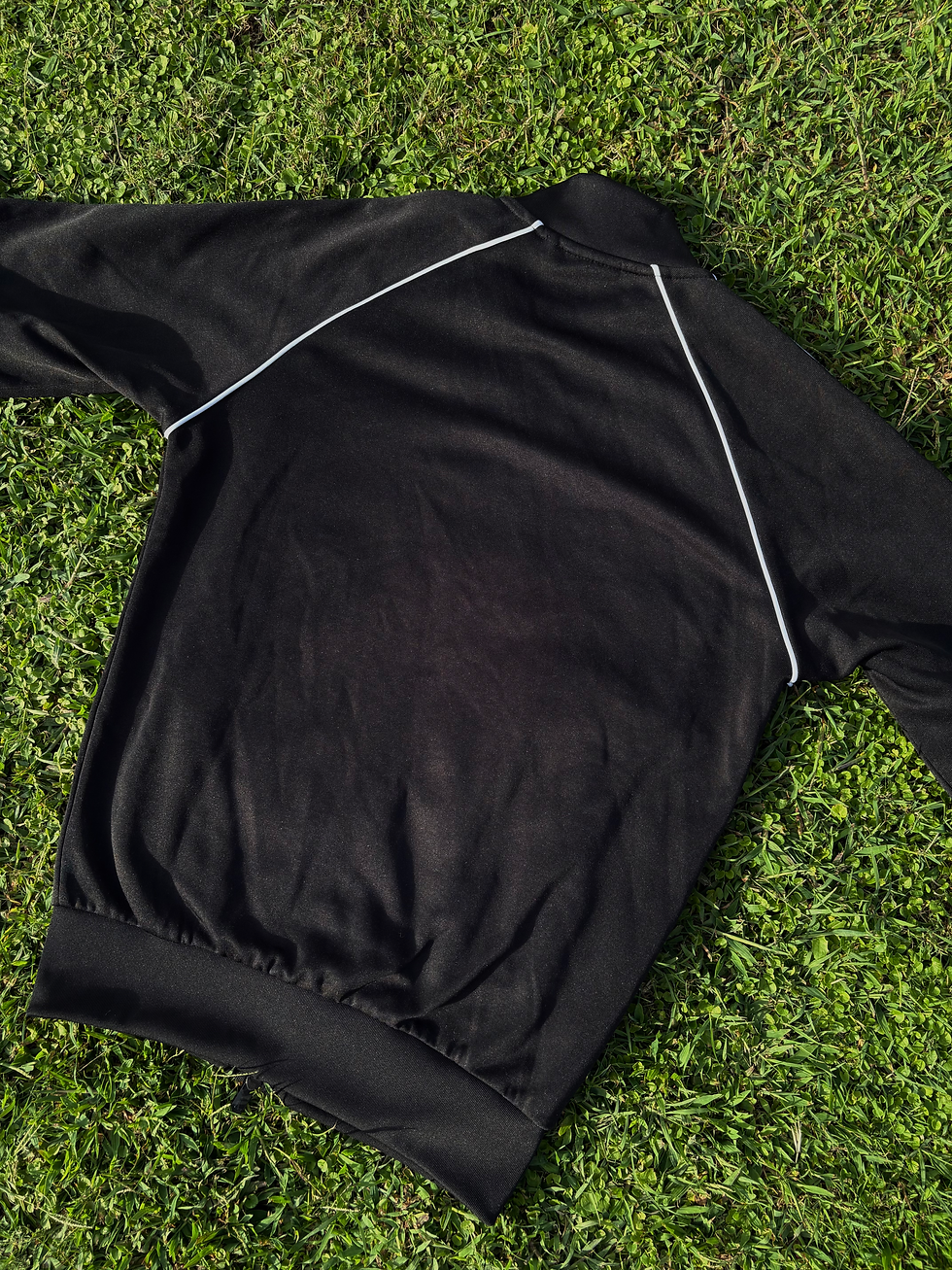 Miniatura: Adidas 3 Stripes Unisex Black Jacket