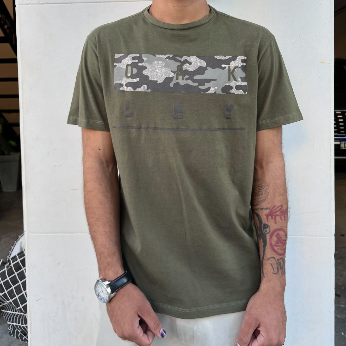 Camiseta 0akley Camo
