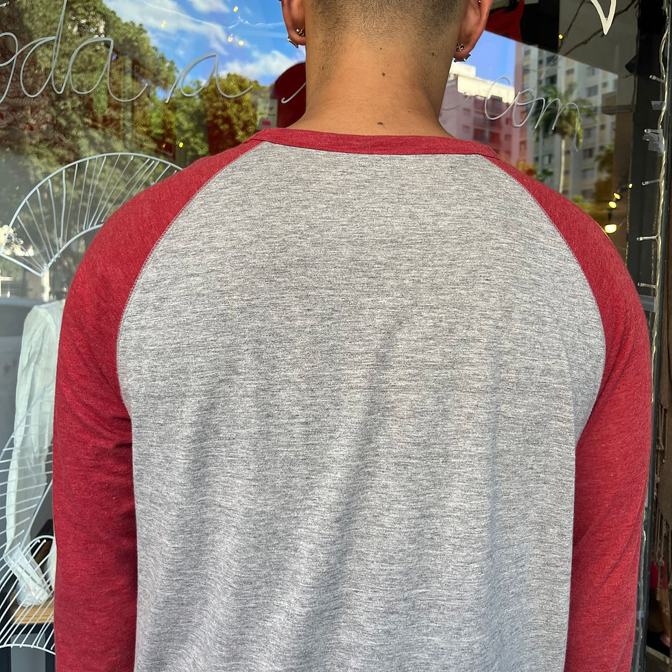 Miniatura: Camiseta Raglan F21 Vinho