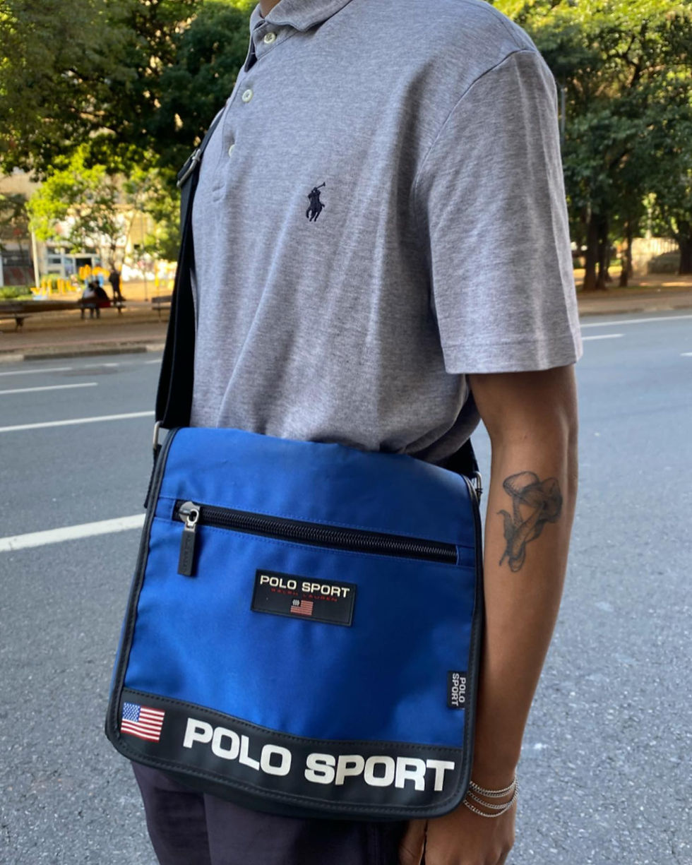 Miniatura: Vintage RL Polo Sport Messenger Bag