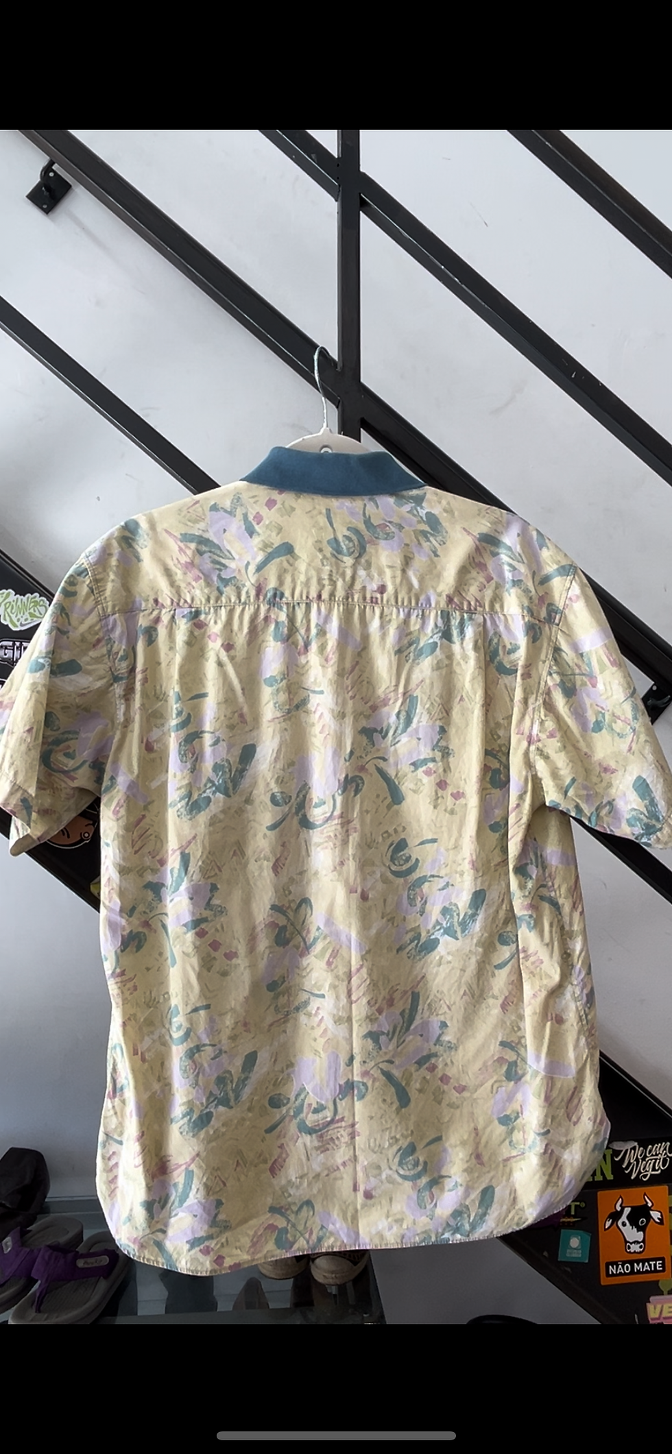Miniatura: Camisa Botões Vintage Floral