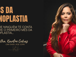 O que ninguém te conta sobre o primeiro mês da rinoplastia