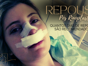 Quantos dias de repouso após rinoplastia?