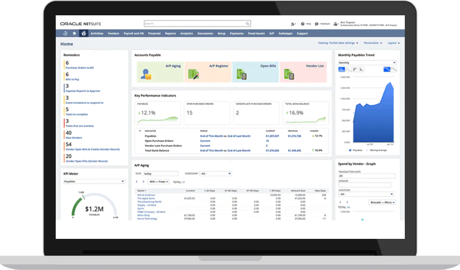 netsuite-erp-borc-hesaplari-dashboard.webp
