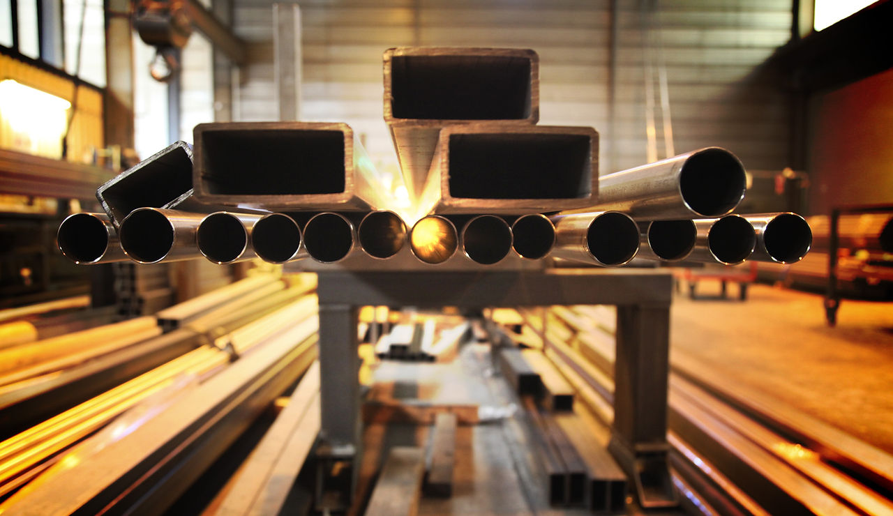 metal rods