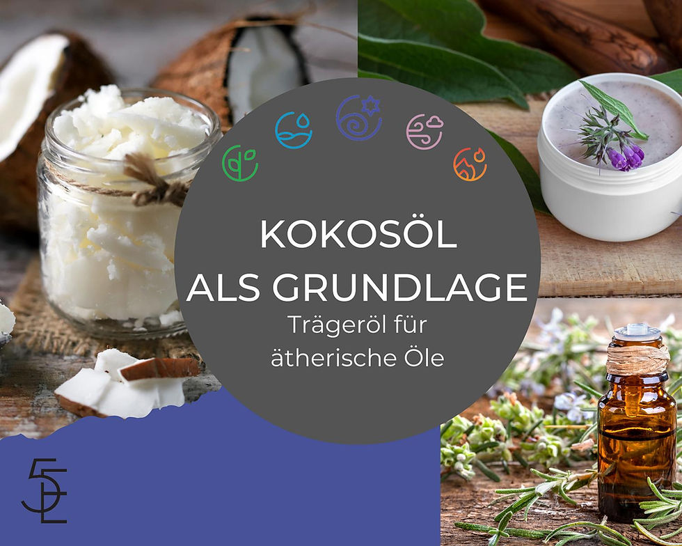 Leitfaden zum Mischen ätherischer Öle mit Kokosöl