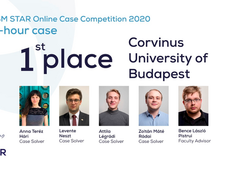 Corvinus won a gold medal again!