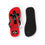 Thumbnail: God is _______!  Faith-Inspired Flip Flops, Summer Sandals, Footwear Red