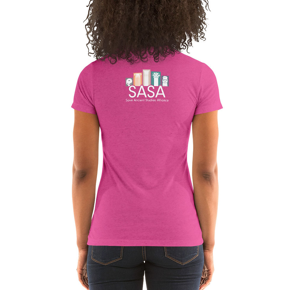 الصورة المصغرة: SASA Ladies' Wedding Foes Short Sleeve T-Shirt