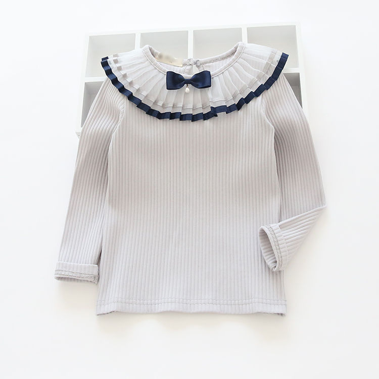 縮圖：韓款純棉百搭長袖上衣