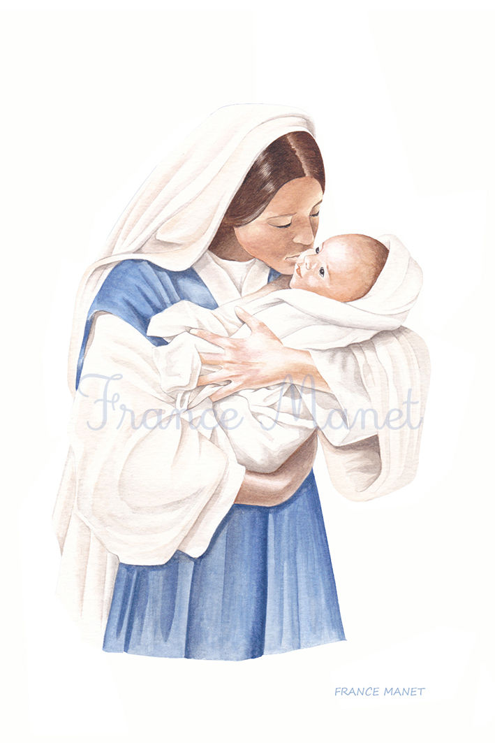 Miniature : Carte Vierge tendre