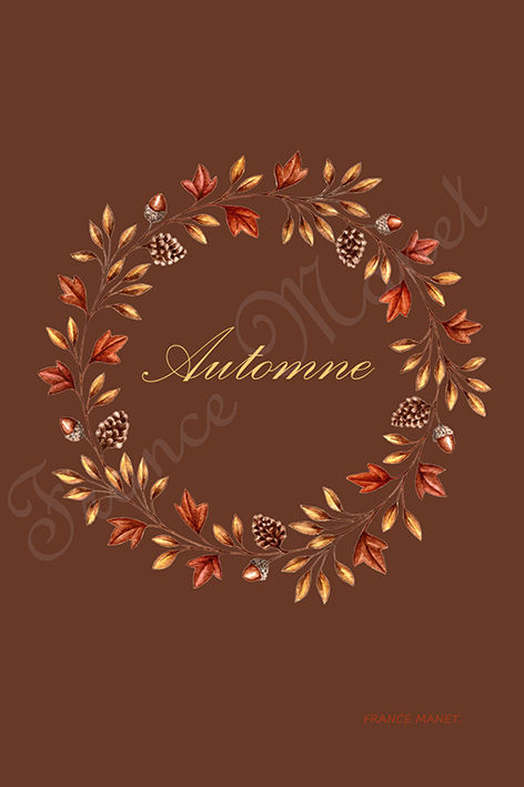 Miniature : Lot de couronnes des 4 saisons