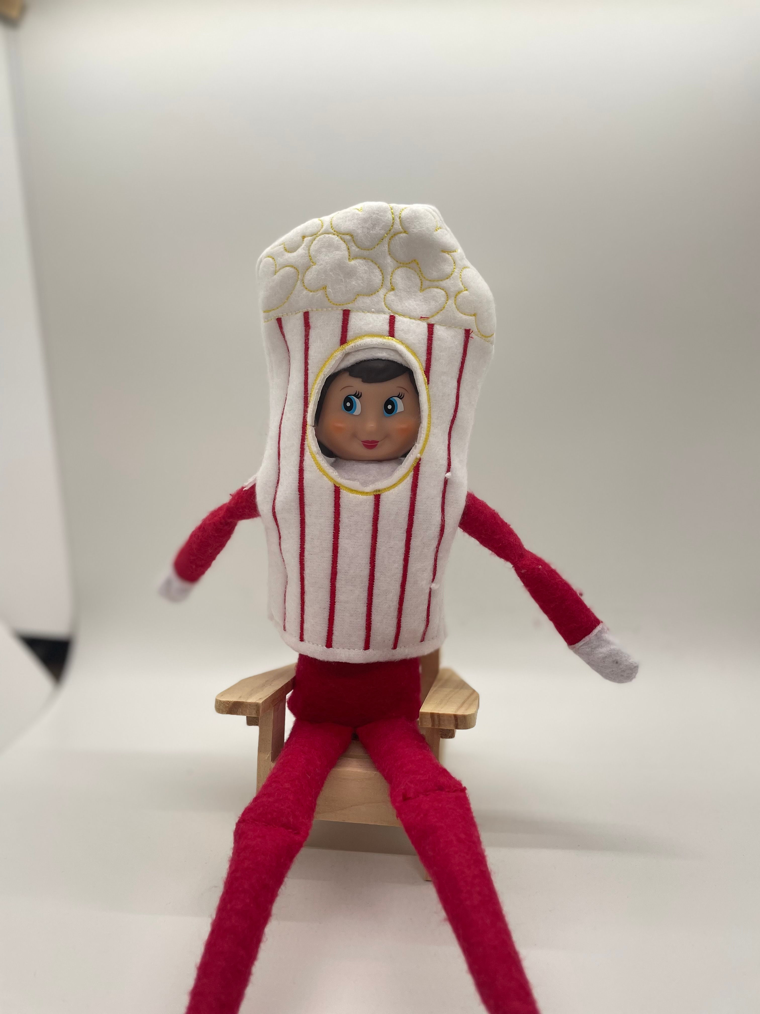 popcorn elf costume