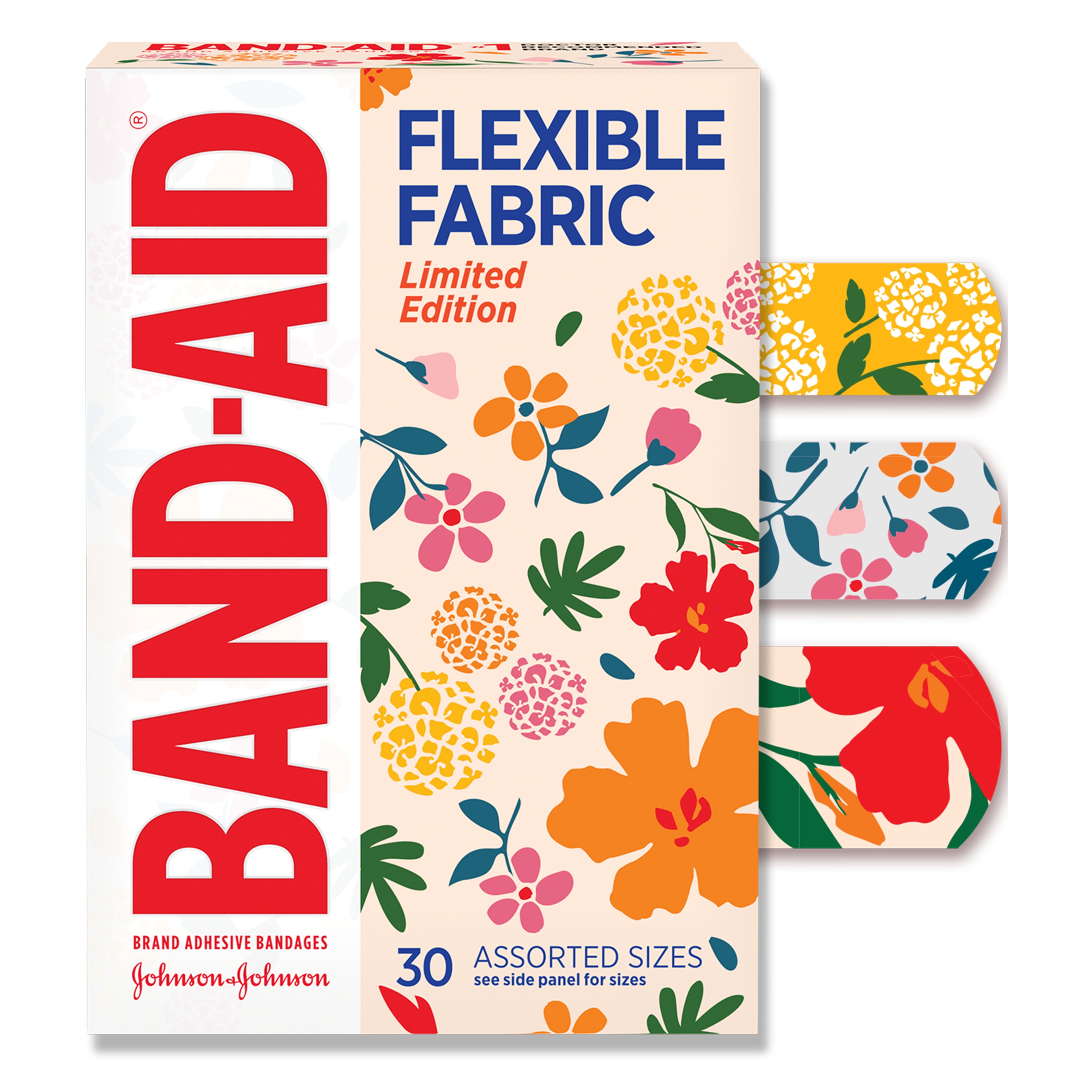 Band-Aid Wildflower Fabric Bandages