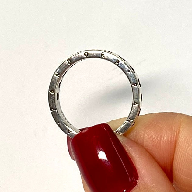 Miniatura: Anel Inspiração Coração Vazado em PRata 925