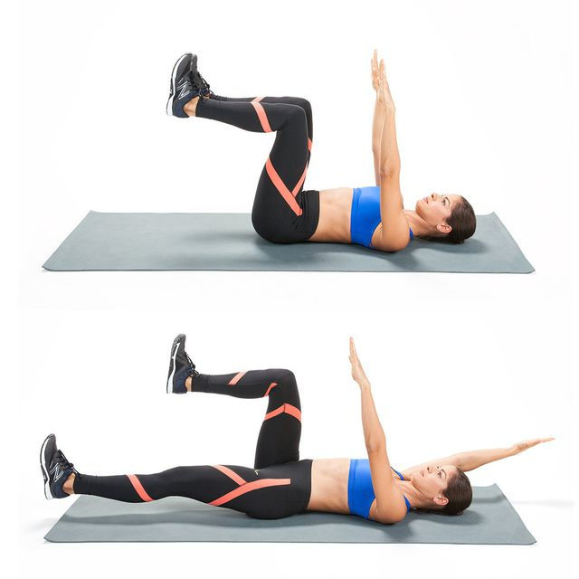 Dead Bug exercise. Chiropractic approved ab exercises from Thomas Back and Body.