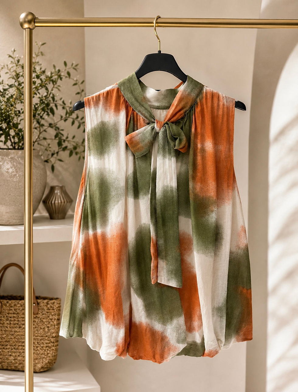 Thumbnail: MELISSA TIE BACK TOP