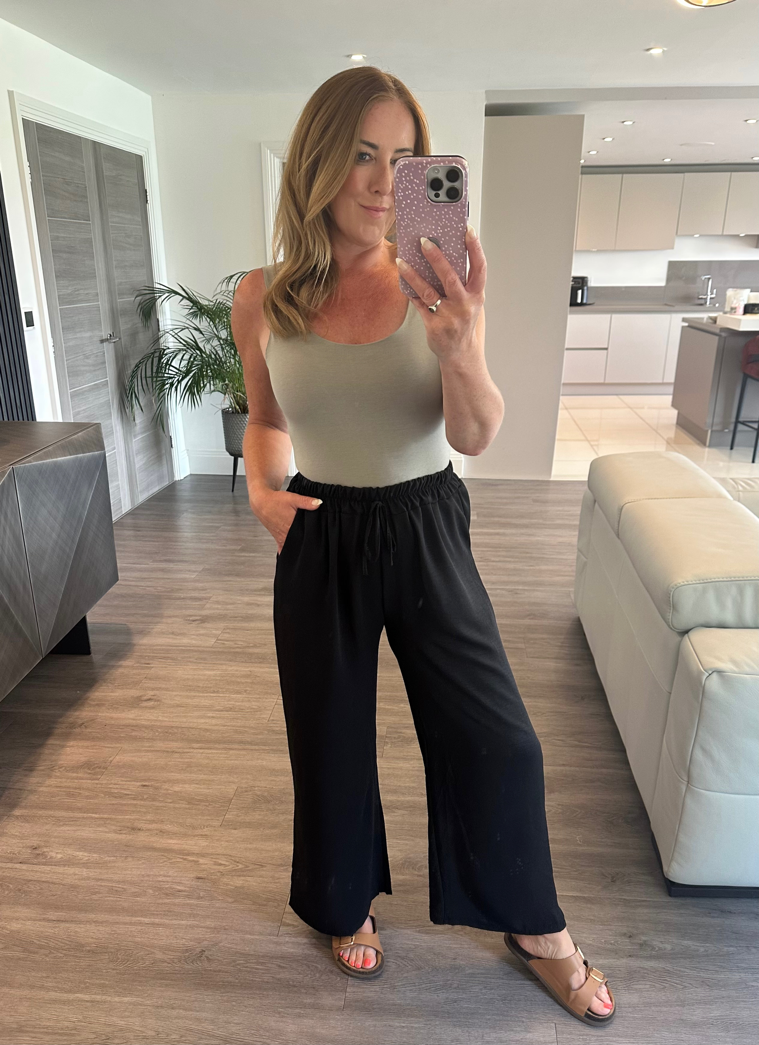 MONROE TROUSERS IN BLACK