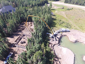 Residential, 50m concrete pump, GP AB, 2015.JPG