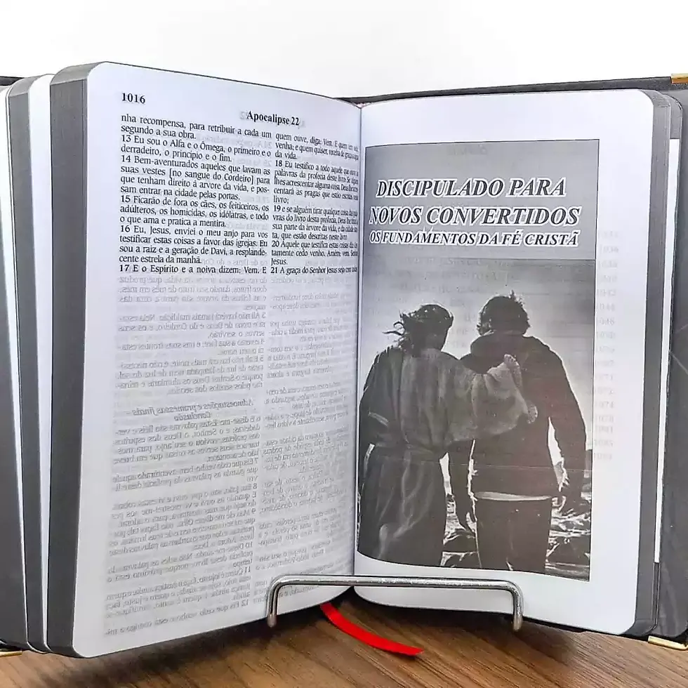 Miniatura: Bíblia do Discipulado | Os Fundamentos da Fé Cristã