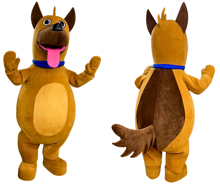 Dog Mascot Costume made by World Mascot Makers