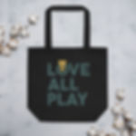 Love All Play Tote Bag
