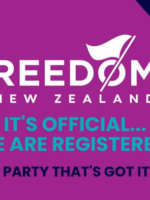 IT'S OFFICIAL...WE ARE REGISTERED! The Party that's got it all