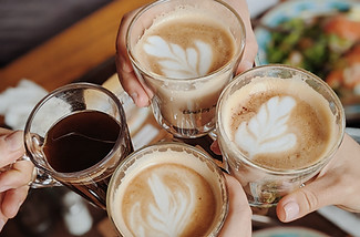 people-with-four-drinking-glasses-of-cof