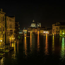 Venice at Night, corporate art, business office wall decor, large format photography hotels, beautiful home art 
