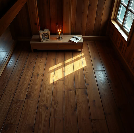 pine wooden floor