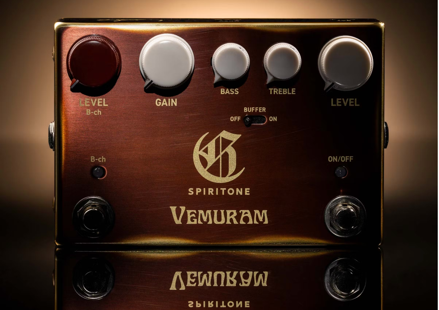 VEMURAM SPIRITONE Charシグネチャー オーバードライブペダル