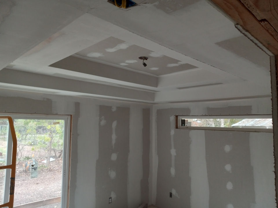Interior remodeling project in San Antonio by trusted roof company.